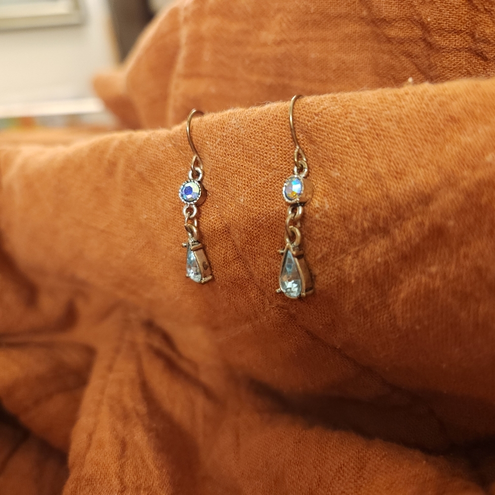 Swarovski Crystal Drop Earrings - Picture 8 of 9